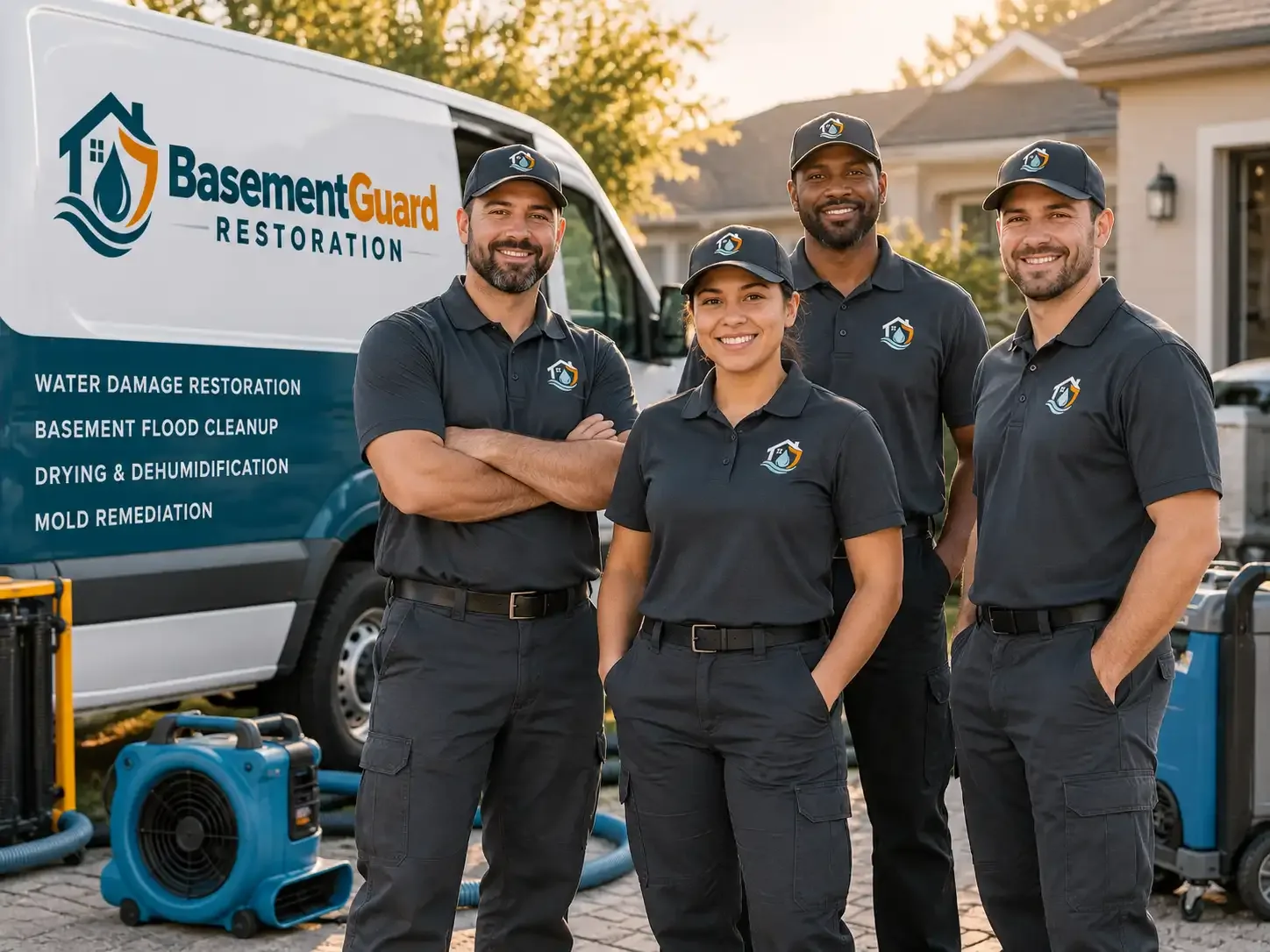 Basement Water Damage Restoration company in Fisher, LA